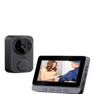 무선 비디오폰 카메라 도어벨 초인종 인터폰 도어카메라
