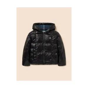 빈폴 키즈 BEANPOLE KIDS 덕다운 체크 후드 경량 패딩 블랙 BI5938U075 371035