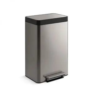 [국내배송] 콜러 사각 페달형 쓰레기통 47L