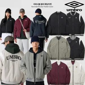 [롯데백화점]엄브로 리버시블 봄버 패딩 자켓 UQ323CPJ93 3종