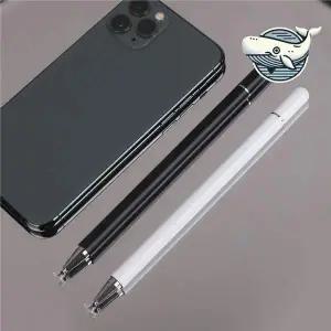 스마트폰 정전식 스타일러스 터치펜 블랙과 S펜 아이패드팬 펜촉