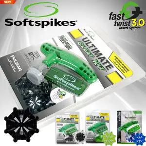 [자마골프]소프트 스파이크 풋조이 골프화 징 교체 세트 렌치포함 펄사 블랙세트