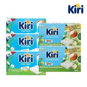 크림치즈 포션 세트(플레인3개+갈릭앤허브2개)