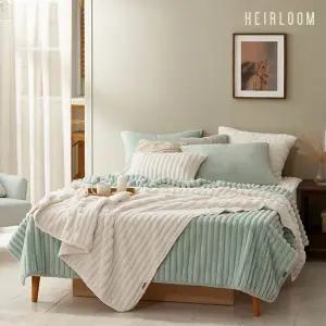 [에어룸]퀸_25FW 라셀퍼 극세사 이불 겸 블랭킷 1+1세트