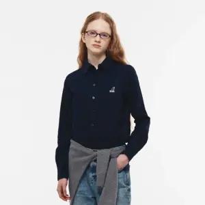 우먼스 코튼 셔츠 7072 네이비