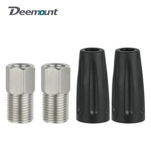 M8 Thread Stainless Steel Hollow Bolt Gel Rubber Cap for BH59 Sram Magura Hydraulic Disc Brake erts