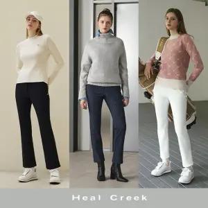 힐크릭 여성 트리플렉스 벨벳 기모팬츠 2종