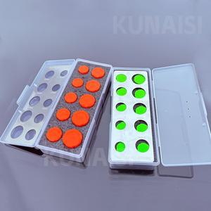 쿠나이시 16mm~25mm 레이더 센서 프로 커팅 에이드 세트 논스크래치 비닐 랩 필름 후방 주차 원형 컷아웃