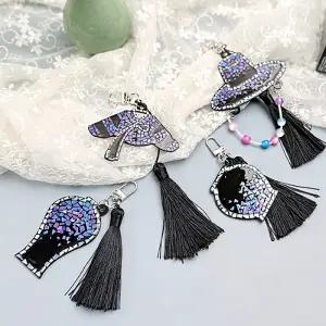 [오피스스쿨] 토단 빛을 담은 문화유산 자개 키링 만들기 1인세트 (4종택1) DIY 한류 우리나라전통문화 외국인선물 자개공예 원데이수업