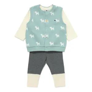 [블루독베이비] 블루독 베스트 상하세트 (44AK3-611-02)