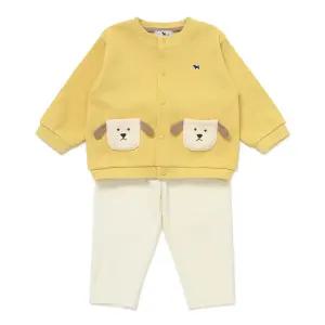 [블루독베이비] 도기 가디건 상하세트 (44AK3-610-02)