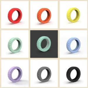 [콩심팥심]마텐빌 여행용캐리어 바퀴커버 실리콘 파손 방지 2개 고급 가드