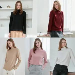 여성피치기모티셔츠5종세트