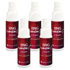 밴드골드 BNG 하이드로딘S 스프레이 12ml 5개 포비돈 빨간약 상처소독
