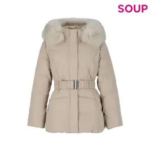 [국내매장 정품] 숲 폭스퍼 벨티드 다운 숏 패딩 점퍼 SABDO34 571779