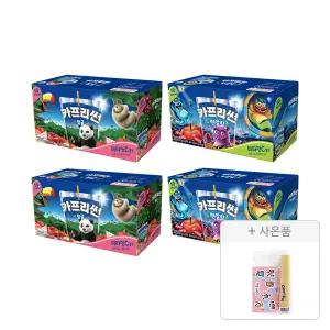 카프리썬 정글 200ml, 10입 , 2개 + 펀알람 200ml, 10입 , 2개 (총 40개) + 증정 (색연필 & 스티커 굿즈, 1개)