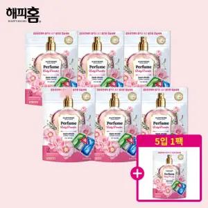 해피홈 파워캡슐 올인원 캡슐세제  30입 x 6팩 + 5입 1팩