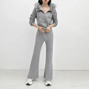 금찌 포니 후드퍼 집업 팬츠 세트 JK7504S