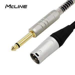 맥라인 MC-HA24 모노 6.3(5.5)-XLR 캐논 숫 3m 스피커 연결선 앰프 음향잭 오디오케이블