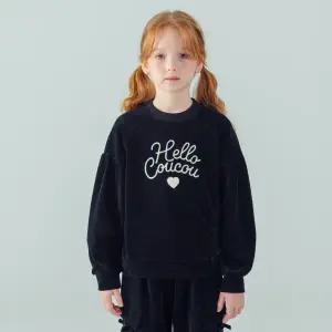 [아이러브제이] 헬로꾸꾸 벨로아 맨투맨 티 JXWTO23