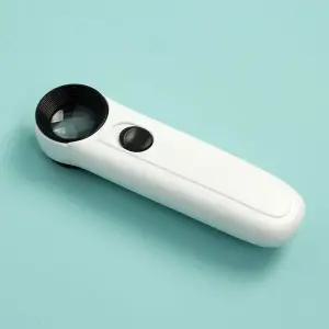 21mm 포켓 LED 돋보기(40배율) 정밀작업 관찰돋보기 돋보기 고배율확대경