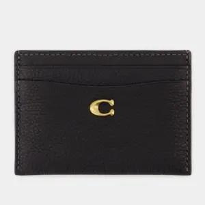 에센셜 엠보스드 가죽 카드 지갑 CM436 B4 BK BLACK