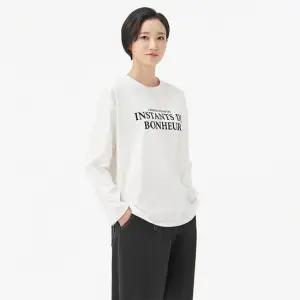 [빌드]BPWT502 후로피 프린트 탑/빅사이즈/미시/여성/겨울