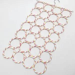 [골드스마일]앵무새 장난감 그물 사다리 버드링 28구