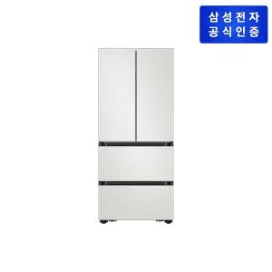 삼성 비스포크 AI 김치냉장고 4도어 키친핏 420L 코타화이트 [RK70F42M2A]