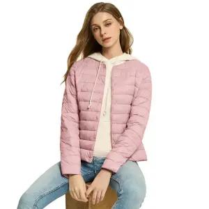 물세탁 가능 노카라 경량 패딩 자켓