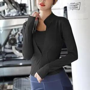 [아우트]폴웨어 편안한 착용감 요가 피트 집업