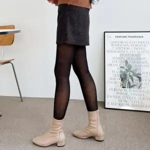 [아우트]따뜻한 착시 스타킹 레깅스 여성7부레깅스