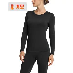 기모 여성 발열내의 여성내복 상의