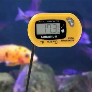 어항 수온 측정 디지털 온도계 2p 옐로우