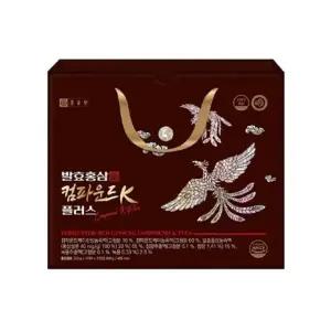[종근당건강] 종근당 발효홍삼 컴파운드K 플러스 20g x 30포 1박스 홍삼 침향 녹용 진액 영양제 선물