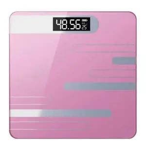 라인 디지털 체중계 온도 표시형