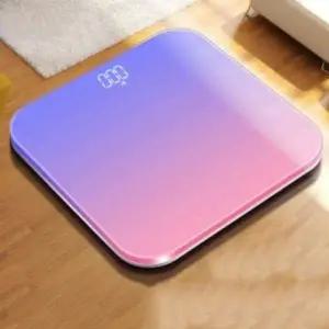 그라데이션 디지털 체중계 온도 표시형