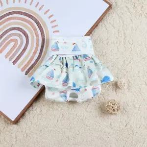 고품질 강아지 귀여운 생리팬티 위생팬티 애견 기저귀 치마 (WE68C21)