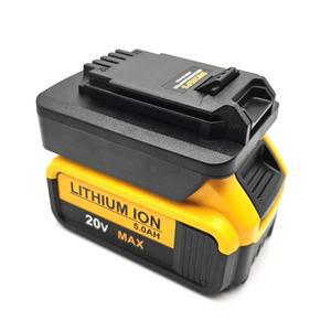 20V 배터리용 변환기 BlACk & Decker/Porter-Cable/Stanley 18V 리튬 DW20BPS 어댑터