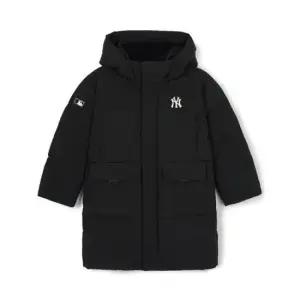 M MLB키즈패딩 IQC 7ADJB0346-50BKS 베이직 스포티브 구스 롱패딩 뉴욕양키스