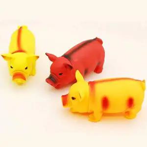 [콩심팥심]자광 소리나는 돼지꿀꿀 파티용품 애견장난감