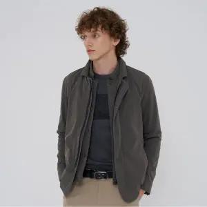 [제이디엑스]남성 내피 탈 부착 사파리 점퍼(X2WKU3170DG)