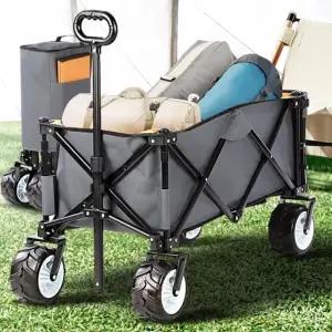 고품질 캠핑웨건 대형견 애견유모차 반려견 중형견 트레일러 (WE61747)