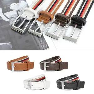 BM66 캐주얼벨트 가죽 남성 바지 허리띠 혁띠 실용적 허리띠선물