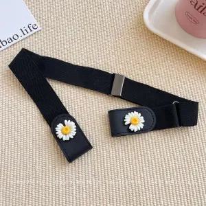 블랙 포인트벨트 밴딩벨트 원피스허리띠 밴드벨트