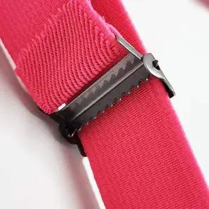 촬영용 유니크 패션멜빵 분홍색 여성 멜빵끈