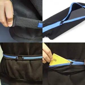 신축성 운동 허리벨트 트레이닝 벨트 주머니형 조절형 핏벨트