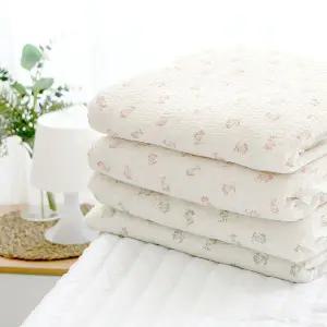 [골드스마일]국산 햄프 부케 여름이불 단품 Q 퀸사이즈 홑이불