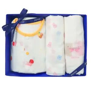 [갤러리아] (압소바출산,백일,돌,유아내의세트)프루내의+토곰손수건10장세트(A1A-10390SET)