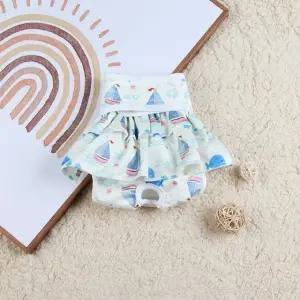 강아지 귀여운 생리팬티 위생팬티 애견 기저귀 치마 (WE68C21)